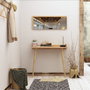 Hanah Home Aparador Roble con Espejo Incluido 80x84cm